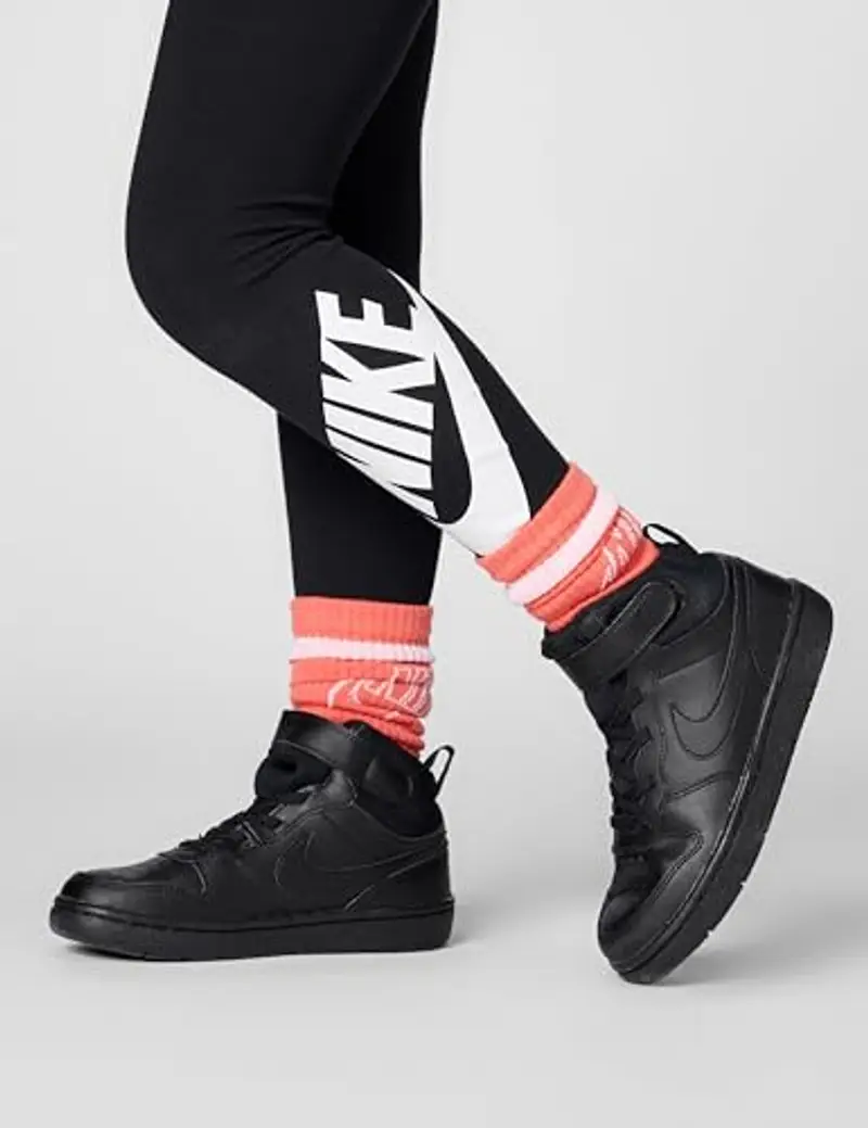 Nike Court Borough Mid 2 (PSV), Sneaker, Nero, 29.5 EU miniatura 2