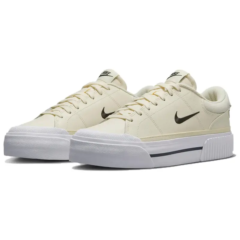 Nike Scarpe da ginnastica Donna Crema 4299787 miniatura 3