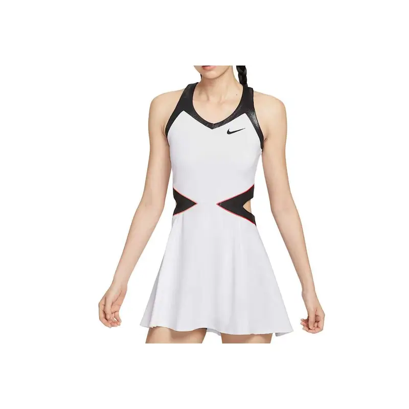Court Slam Dri-FIT Traspirante Confortevole Abito da Tennis Senza Maniche Abiti da Donna II6187-100 M