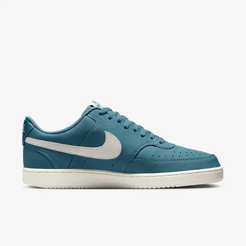 NIKE Court Vision Lo, Sneaker Uomo, Smokey Blue Sail, 47 EU miniatura 3