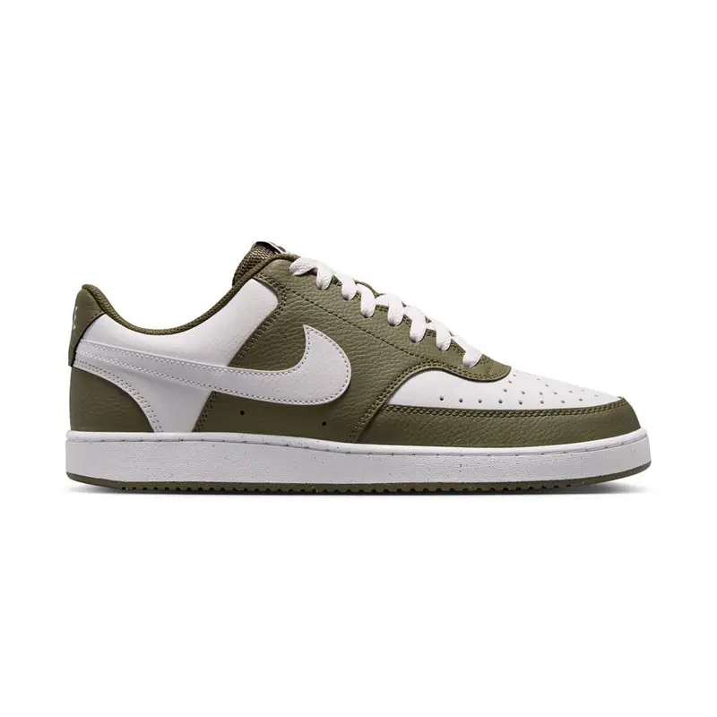Court Vision Low Next Nature Bianco Verde Oliv - Sneakers Uomo EUR 44 / US 10