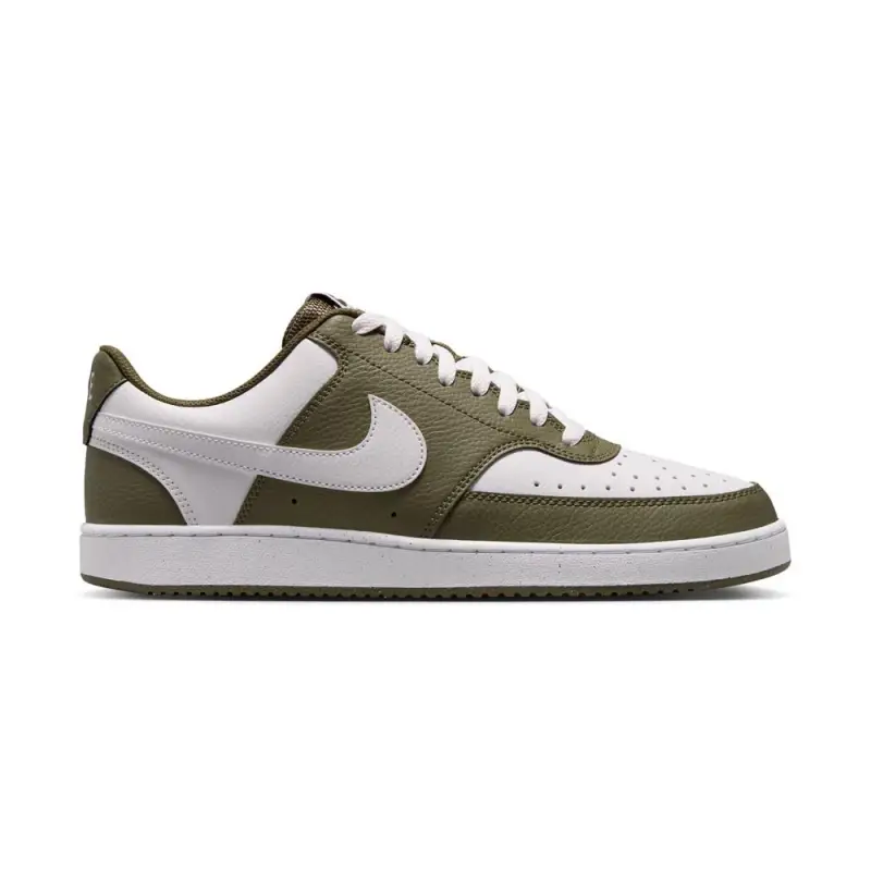 Court Vision Low Next Nature Bianco Verde Oliv - Sneakers Uomo EUR 45 / US 11