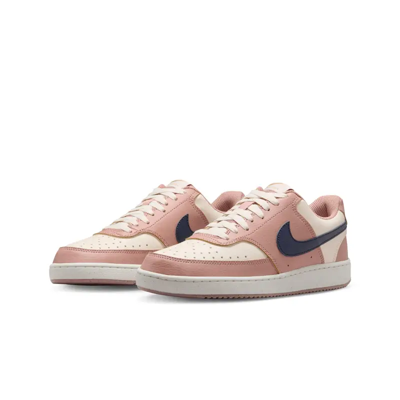 Court Vision Low Next Nature Rosa Particella Blu Notte Sneakers da Donna Avorio Pallido Oro Metallizzato DH3158-606 36 5 miniatura 4