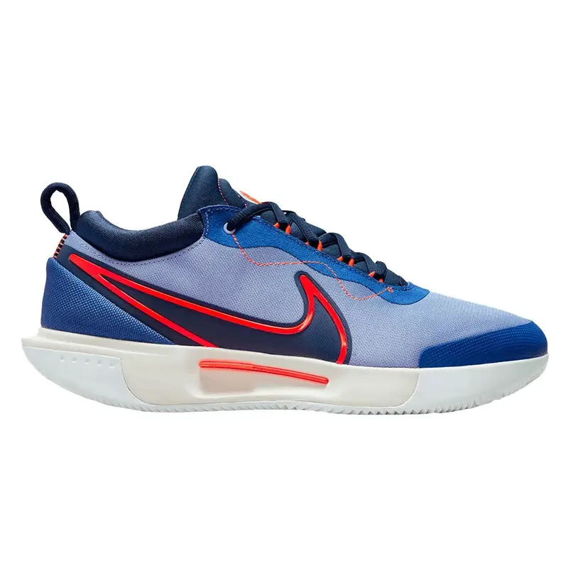 Court Zoom Pro Clay Blu Rosso - Scarpe Da Tennis Uomo EUR 45,5 / US 11,5