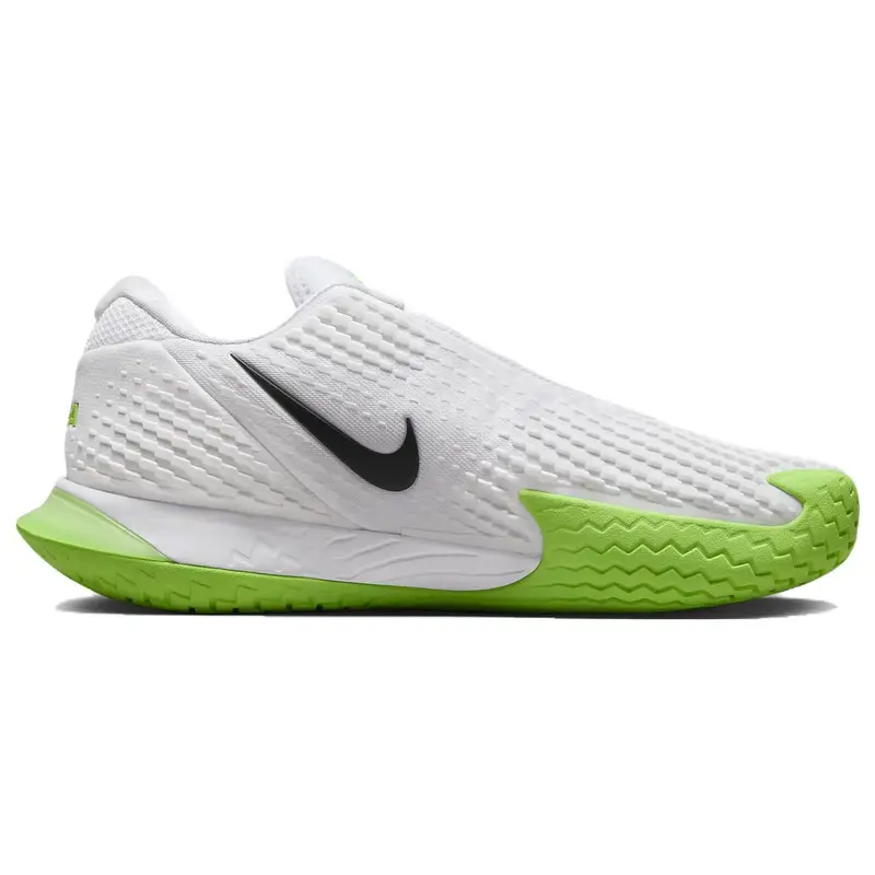 Nike Court Zoom Vapor Cage 4 Rafa Bianco e Verde Action Uomo Sneakers miniatura 3