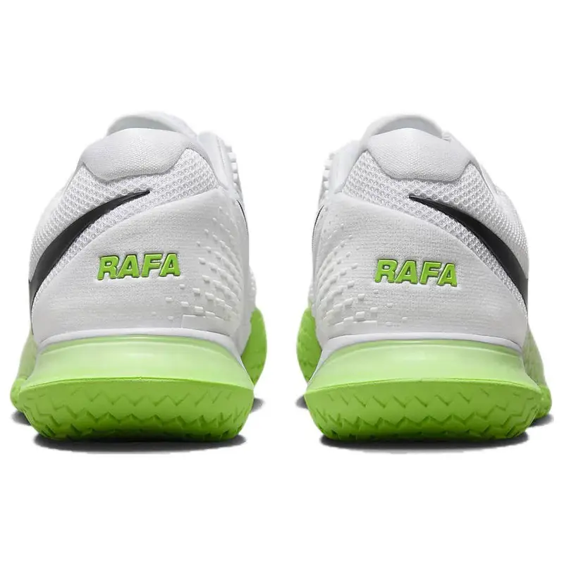Nike Court Zoom Vapor Cage 4 Rafa Bianco e Verde Action Uomo Sneakers miniatura 5