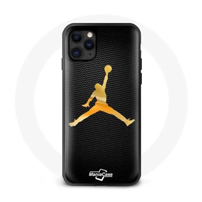 Cover - Nike - Iphone 11 - Gialla - Morbida - NBA giallo