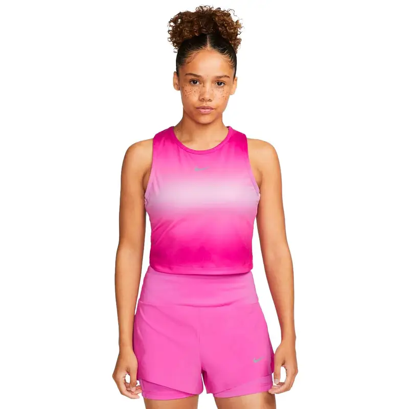 Crop Top Running Df Swoosh Active Fuchsia Reflective Silv Er Donna L