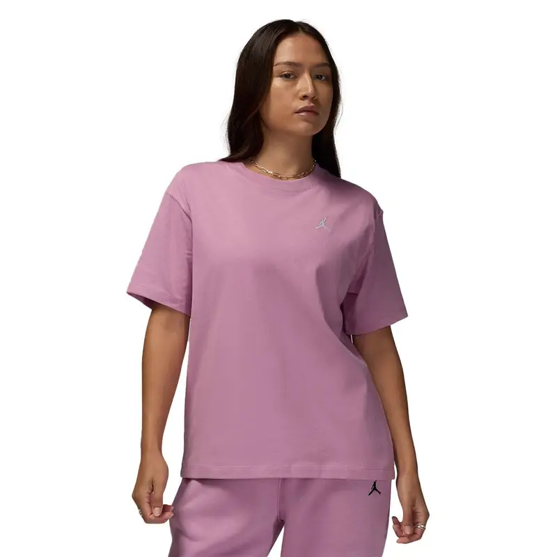 Cropped T-Shirt Jordan Lilla Donna L