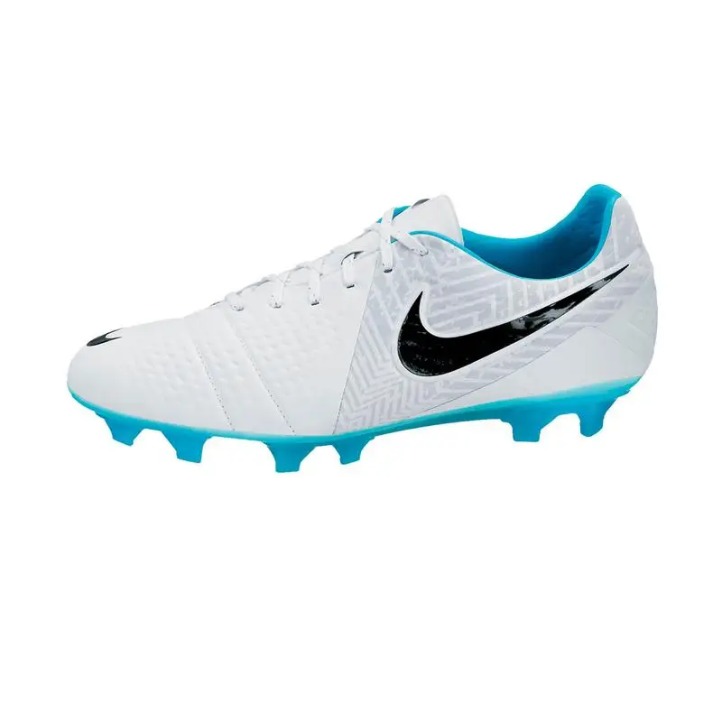 Ctr360 Maestri 3 Scarpe da Calcio Comode Morbide per Erba Naturale Antiscivolo Resistenti all Usura Scarpe da Calcio Unisex Bianco Nero Blu 631423-104 41