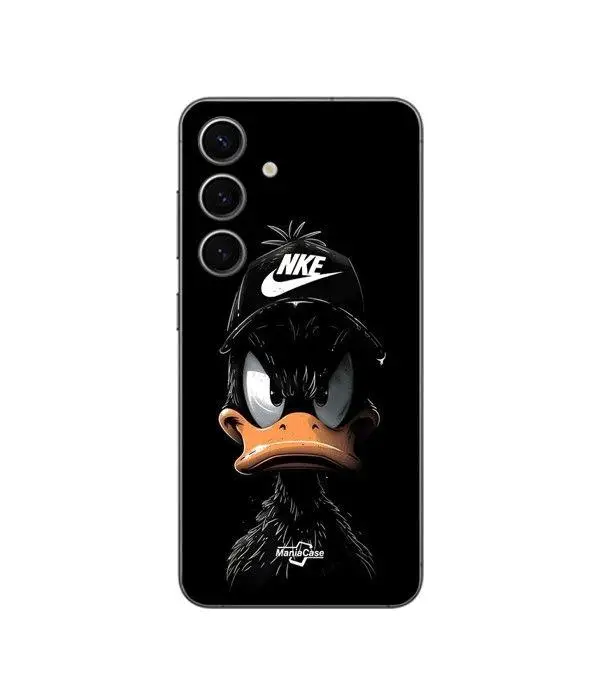 Custodia - Nike - Galaxy S25 - Silicone - Nero - Morbida nero