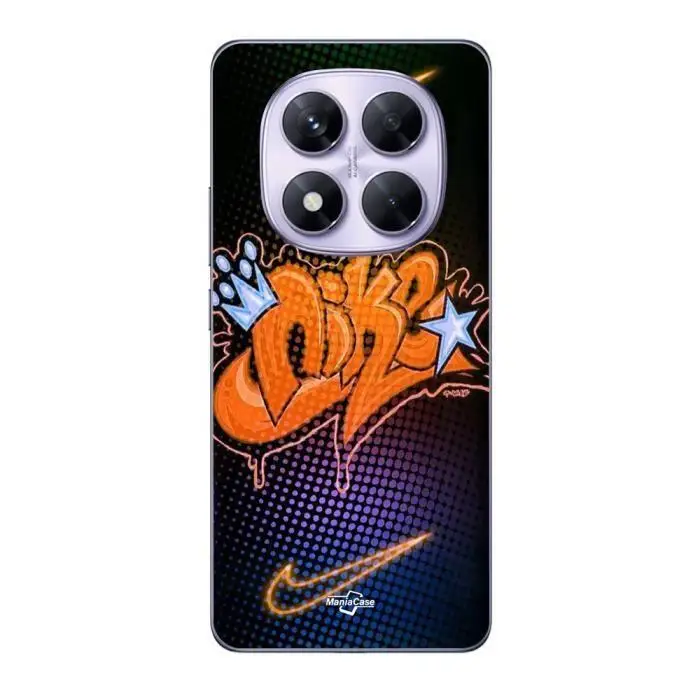 Custodia - Nike - Redmi Note 14 Pro 5G - Morbida - Arancione - Just Do It