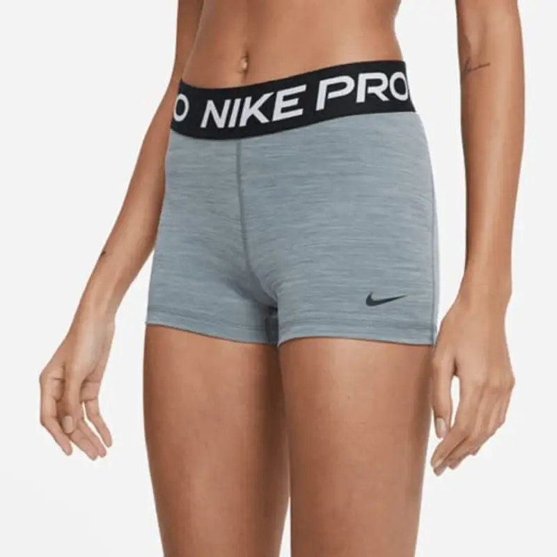 Nike CZ9857-084 PRO Pantaloni Sportivi Womens Adult Smoke Grey/Htr/Black/Black Taglia L miniatura 3