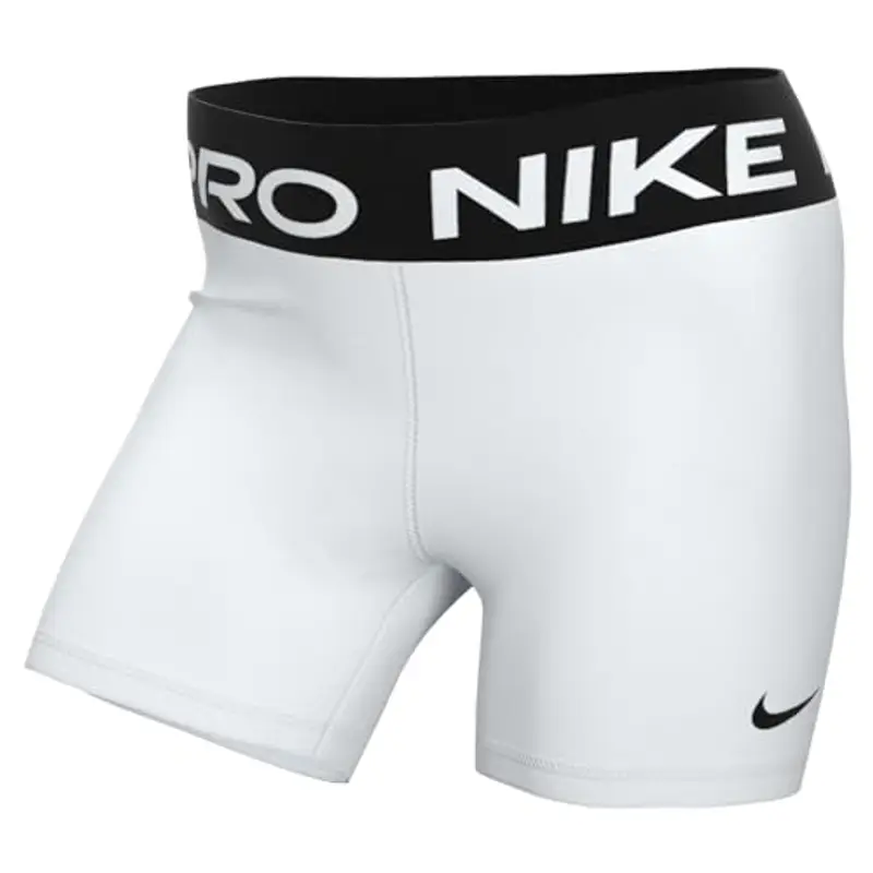 Nike CZ9857-100 PRO Pantaloni Sportivi Donna White/Black/Black Taglia M