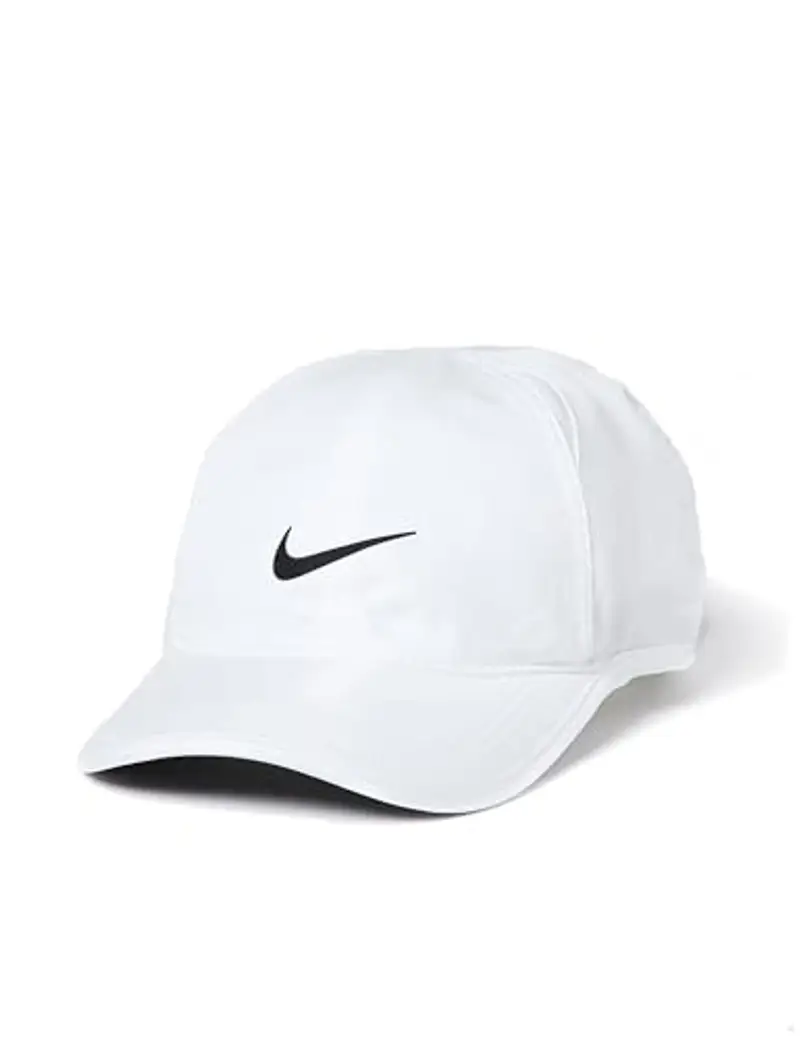 Nike DF Club U Ab FL P Cappello, White/Black, M/L Unisex-Adulto