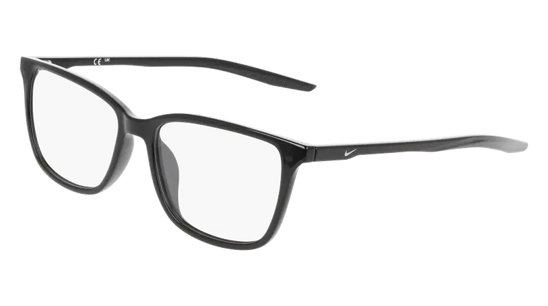 Nike Donna NIKE 7019 001 Montature da vista Bio-iniettato Nero  Squadrata Normale