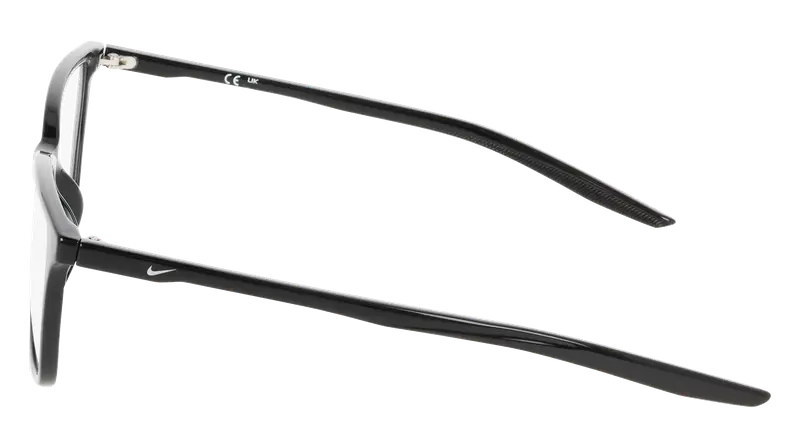 Nike Donna NIKE 7019 001 Montature da vista Bio-iniettato Nero Squadrata Normale miniatura 2