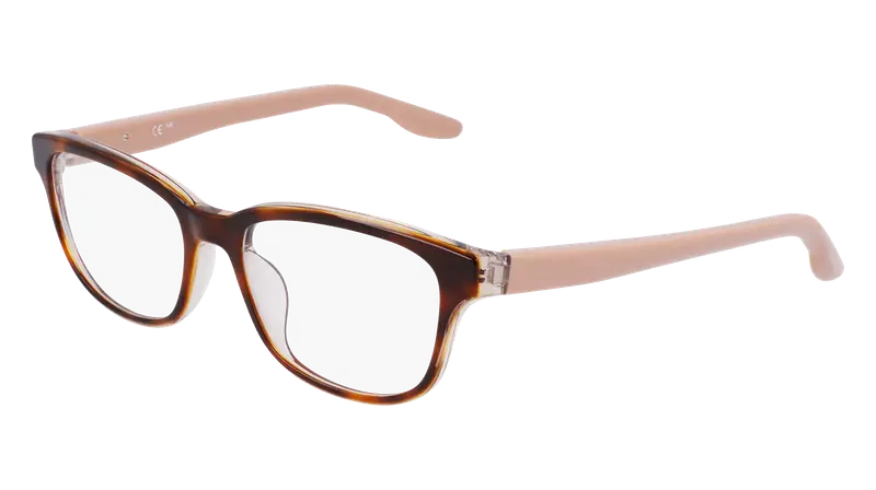 Nike Donna NIKE 7165 243 Montature da vista Recycled PET Havana  Squadrata Normale Fotocromatiche