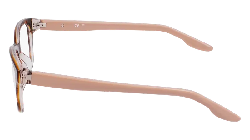 Nike Donna NIKE 7165 243 Montature da vista Recycled PET Havana Squadrata Normale Fotocromatiche miniatura 3