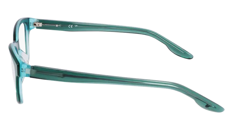 Nike Donna NIKE 7165 444 Montature da vista Recycled PET Blu Squadrata Normale Fotocromatiche miniatura 3