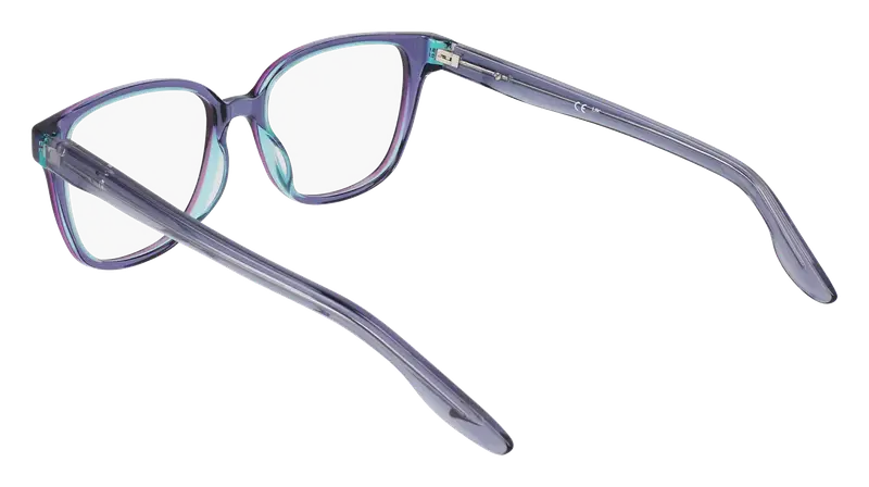 Nike Donna NIKE 7172 426 Montature da vista Acetato Blu Squadrata Normale Normale miniatura 2