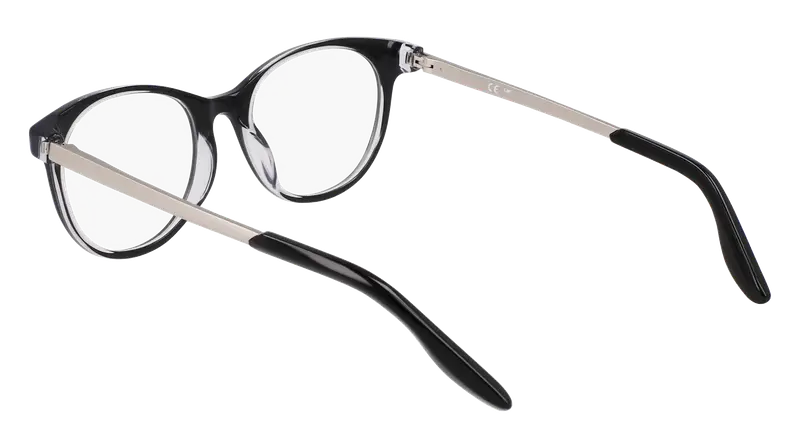 Nike Donna NIKE 7173 001 Montature da vista Acetato Nero Cat Eye Normale Normale miniatura 2