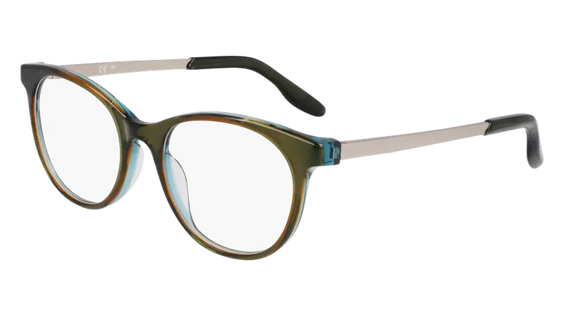 Nike Donna NIKE 7173 317 Montature da vista Acetato Verde  Cat Eye Normale Normale