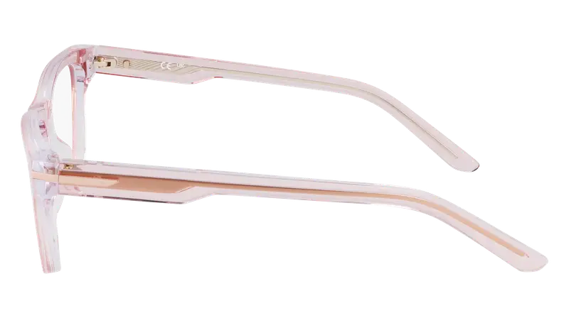 Nike Donna NIKE 7176 689 Montature da vista Acetato Rosa Squadrata Normale Fotocromatiche miniatura 3