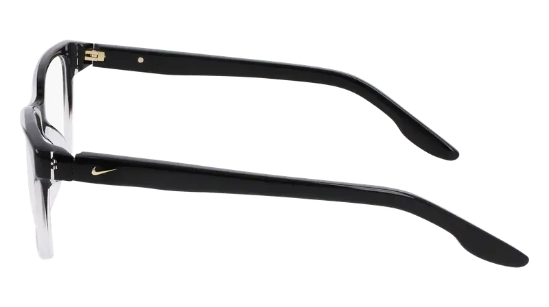 Nike Donna NIKE 7177 010 Montature da vista Acetato Nero Squadrata Normale miniatura 2
