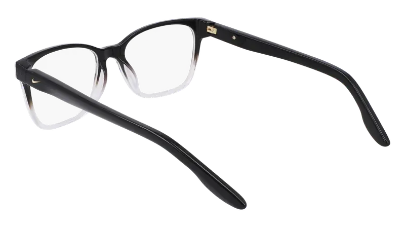 Nike Donna NIKE 7177 010 Montature da vista Acetato Nero Squadrata Normale miniatura 3