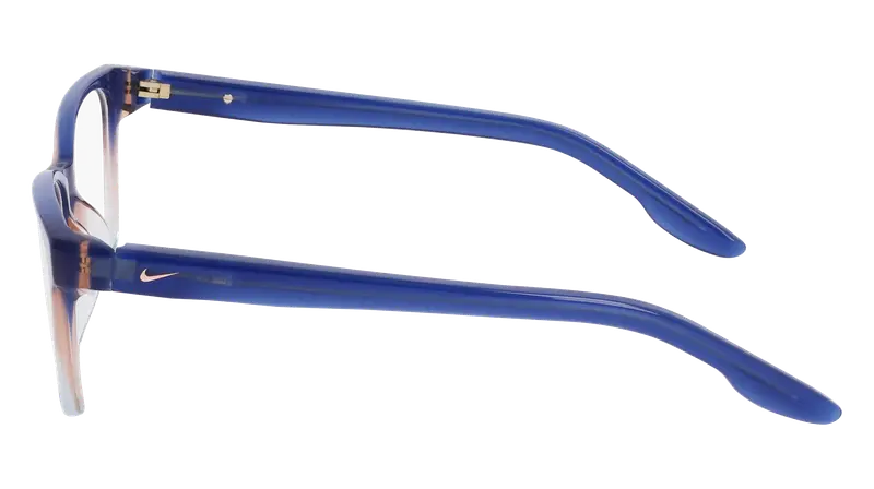 Nike Donna NIKE 7177 407 Montature da vista Acetato Blu Squadrata Normale miniatura 2