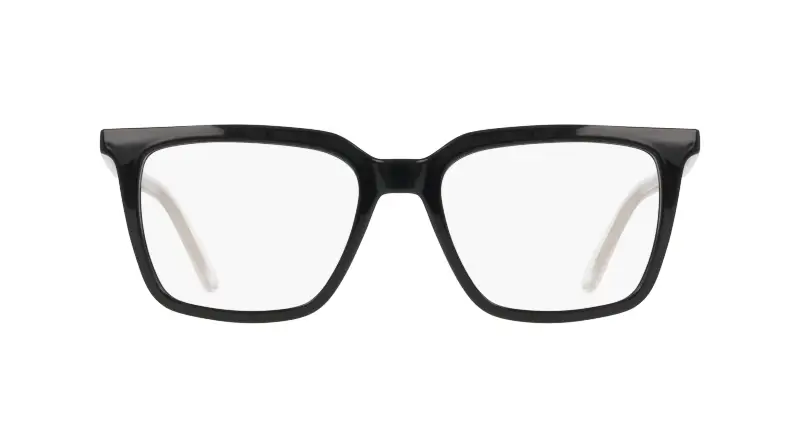 Donna Nike NIKE 7064 001 Montature da vista Nero Squadrata Normale miniatura 2