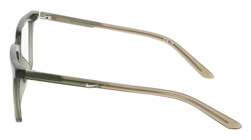 Donna Nike NIKE 7064 334 Montature da vista Argento Squadrata Normale miniatura 3