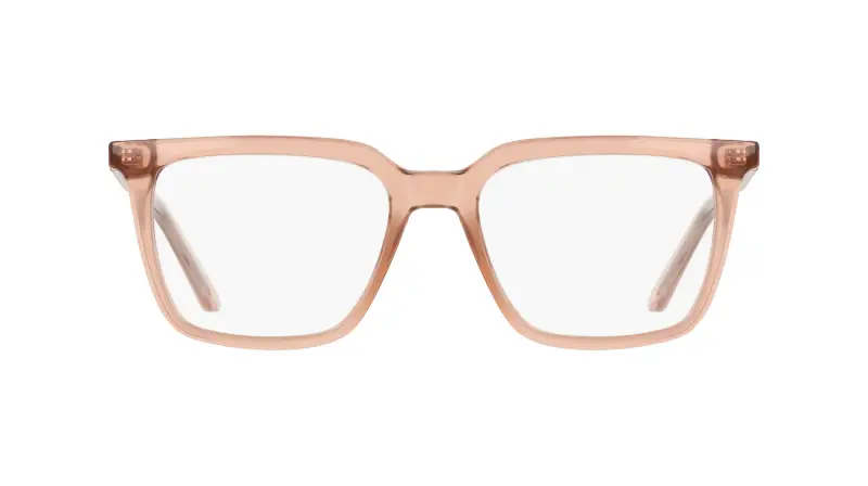 Donna Nike NIKE 7064 682 Montature da vista Rosa Squadrata Normale miniatura 2