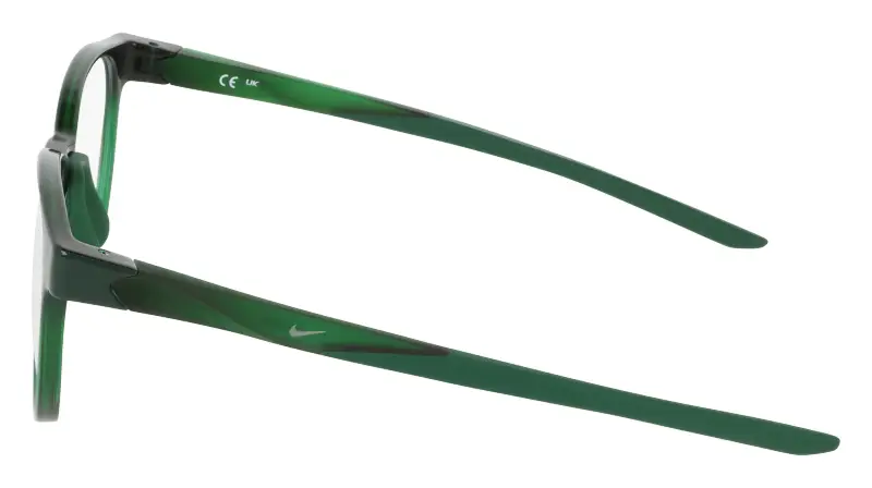 Donna Nike NIKE 7407 309 Montature da vista Bio-iniettato Verde Rotonda Normale miniatura 3