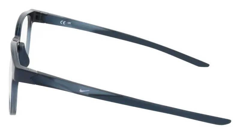 Donna Nike NIKE 7407 463 Montature da vista Bio-iniettato Blu Rotonda Normale miniatura 3