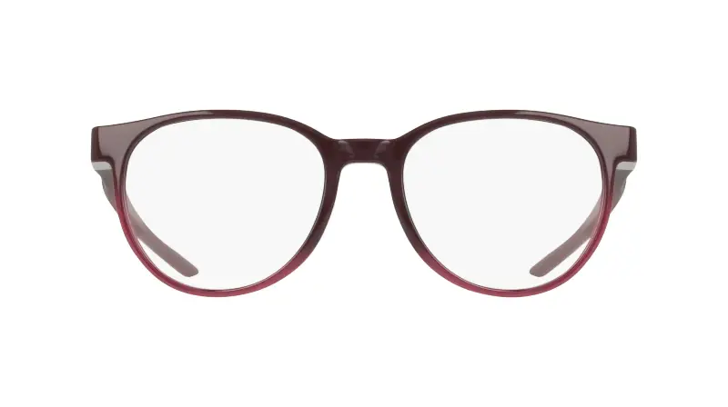 Donna Nike NIKE 7407 602 Montature da vista Bio-iniettato Bordeaux Rotonda Normale miniatura 2