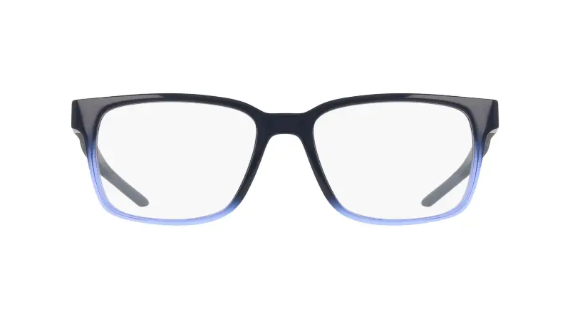 Donna Nike NIKE 7409 418 Montature da vista Bio-iniettato Blu Squadrata Normale miniatura 2