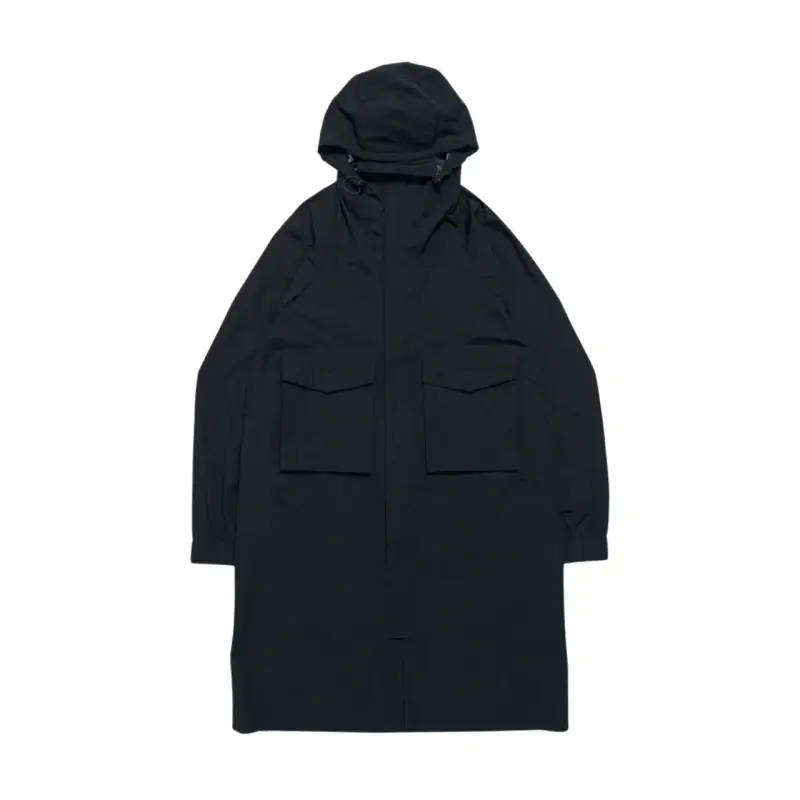 DR5405-010 - Parka Woven Every Stitch Considered Nero - M
