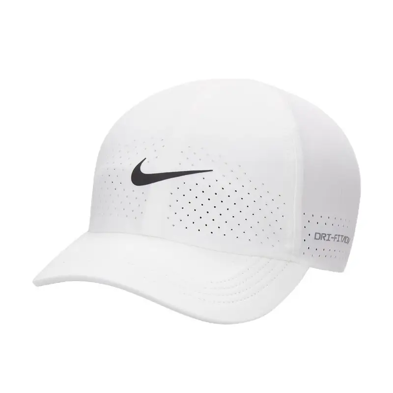 Dri-Fit Adv Club Cappellino Tennis Court Advantage Bianco Uomo M/L