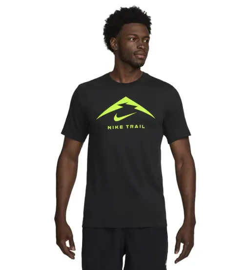 Dri-FIT - maglia trail running - uomo Black