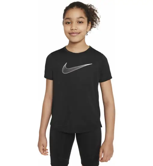 Nike T-shirt Ragazza Nero 4280313