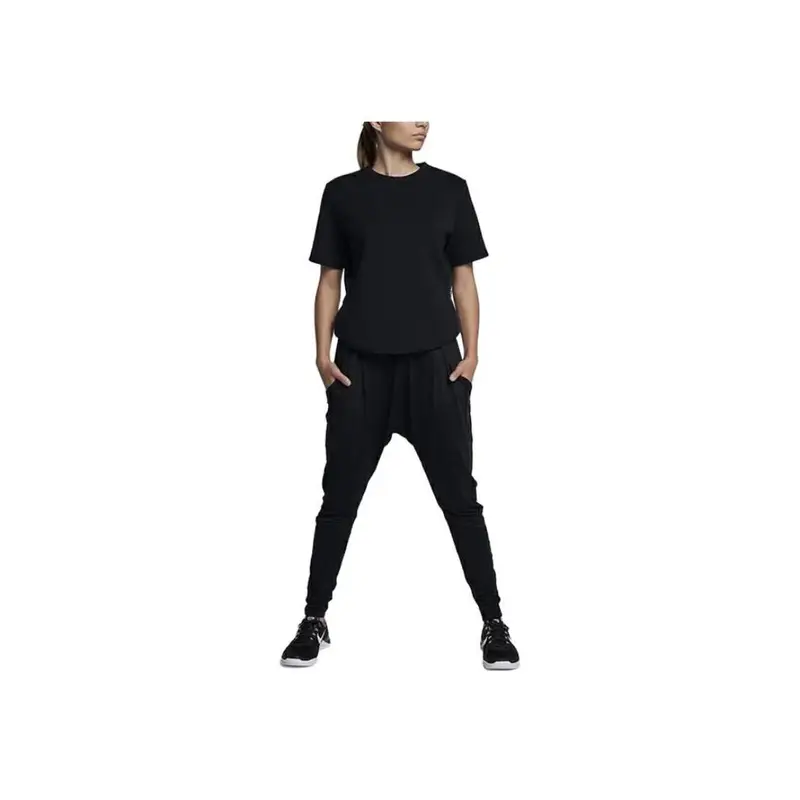 Nike Maglia Donna Dri-Fit Nero miniatura 2