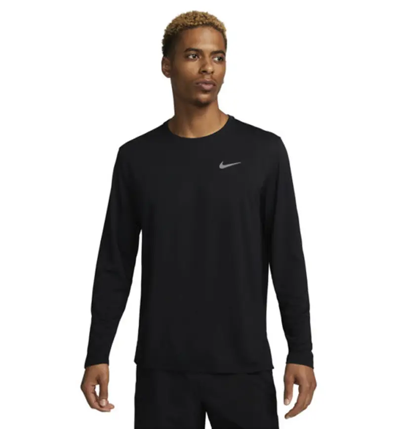 Dri-FIT UV Miler - maglia running a maniche lunghe - uomo Black
