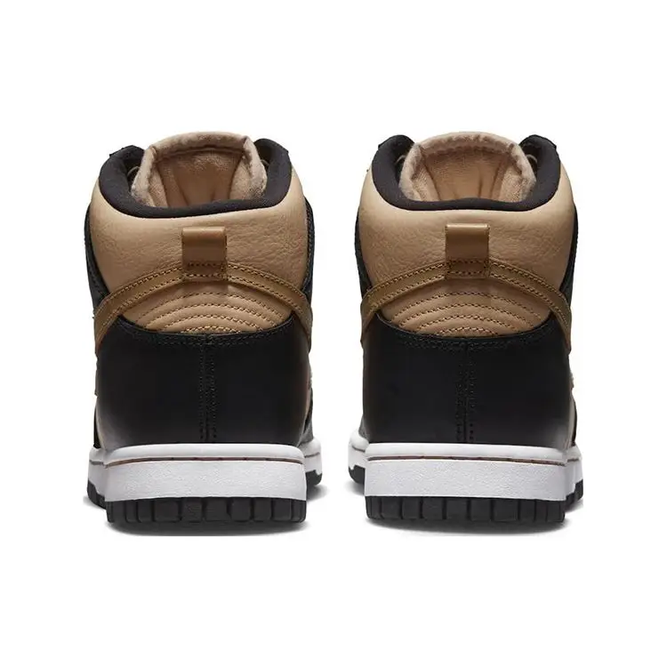 Dunk High LXX Nero Lino Sneakers da Donna Marrone Vachetta-Tan Bianco DX0346-001 42 miniatura 5