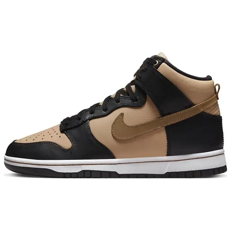 Dunk High LXX Nero Lino Sneakers da Donna Marrone Vachetta-Tan Bianco DX0346-001 42