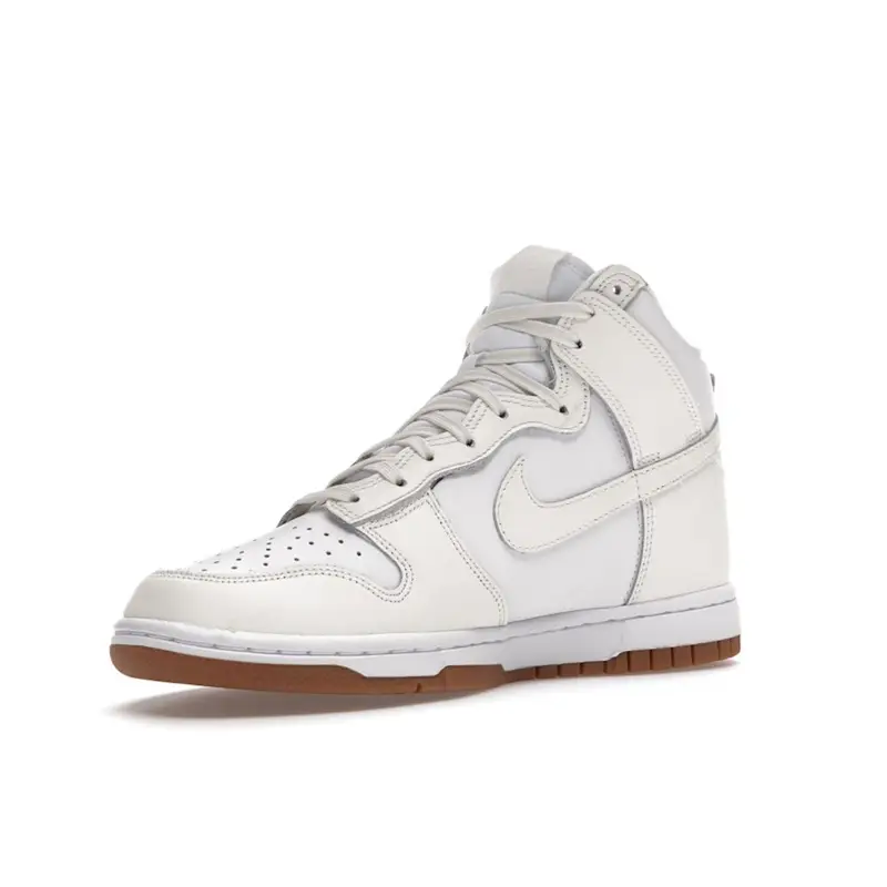 Dunk High Sail Gum Sneakers da Donna Bianco Gomma-Marrone Medio DD1869-109 35 5 miniatura 3