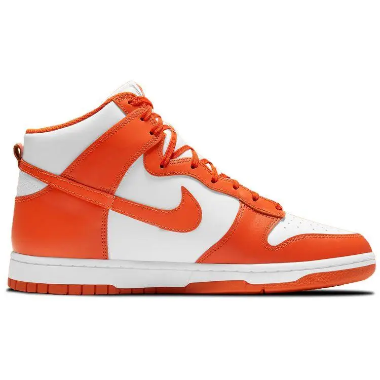 Dunk High SP Syracuse 2021 Sneakers da Uomo Arancione Bianco Arancione-Fiammante DD1399-101 44 5 miniatura 4