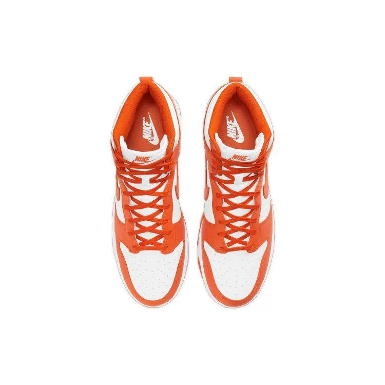 Dunk High SP Syracuse 2021 Sneakers da Uomo Arancione Bianco Arancione-Fiammante DD1399-101 44 5 miniatura 5