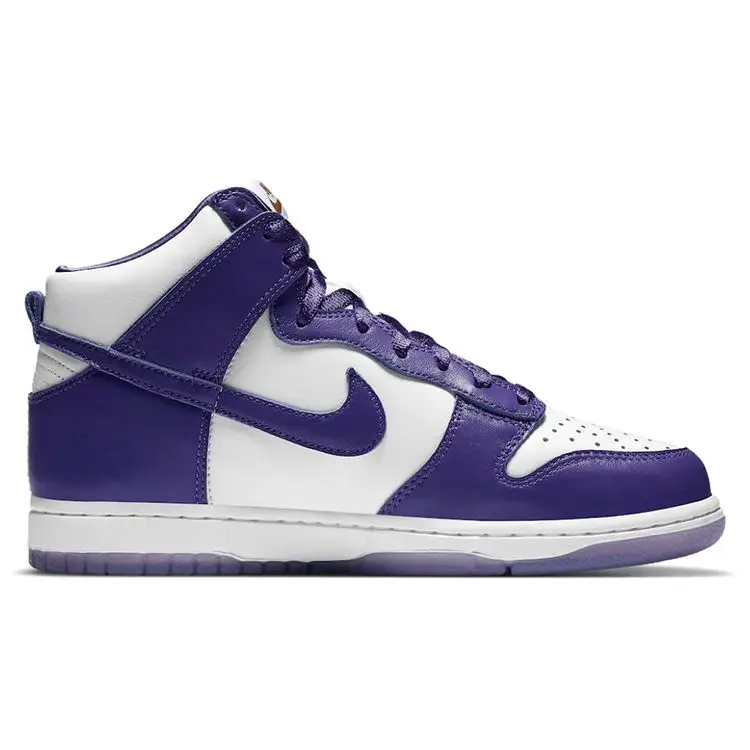 Nike Dunk High Varsity viola Sneakers Donna Bianco e Viola miniatura 3